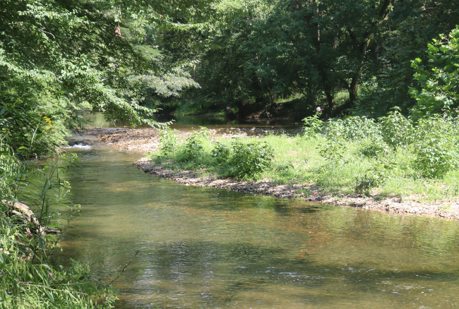 Old Stone Fort State Park Forks of the River Trail 