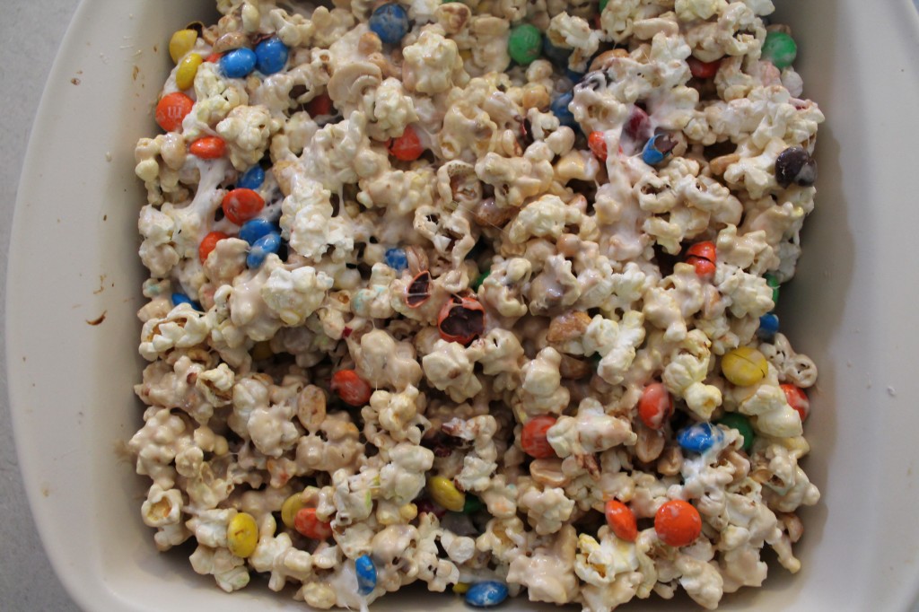 Popcorn Bar ingredients