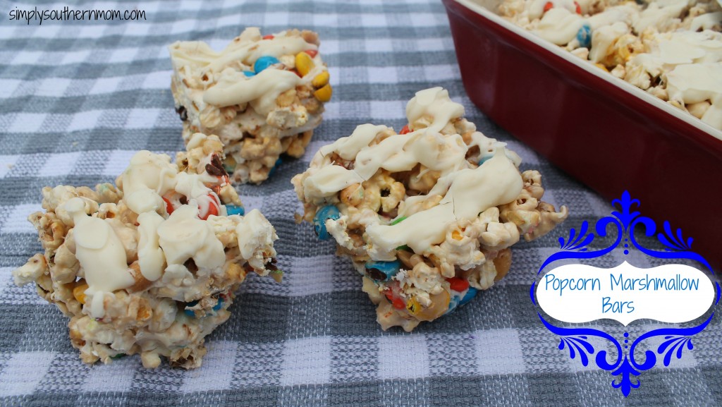 popcorn marshmallow bars