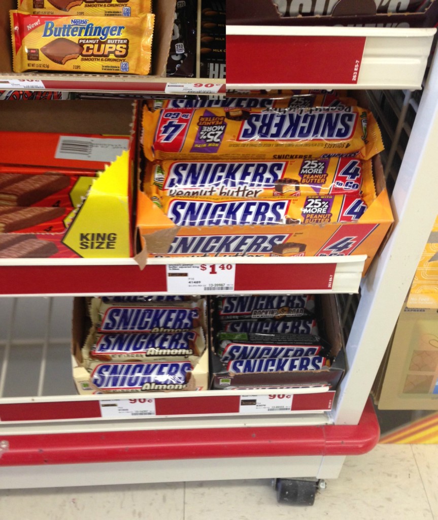 Snickers treats