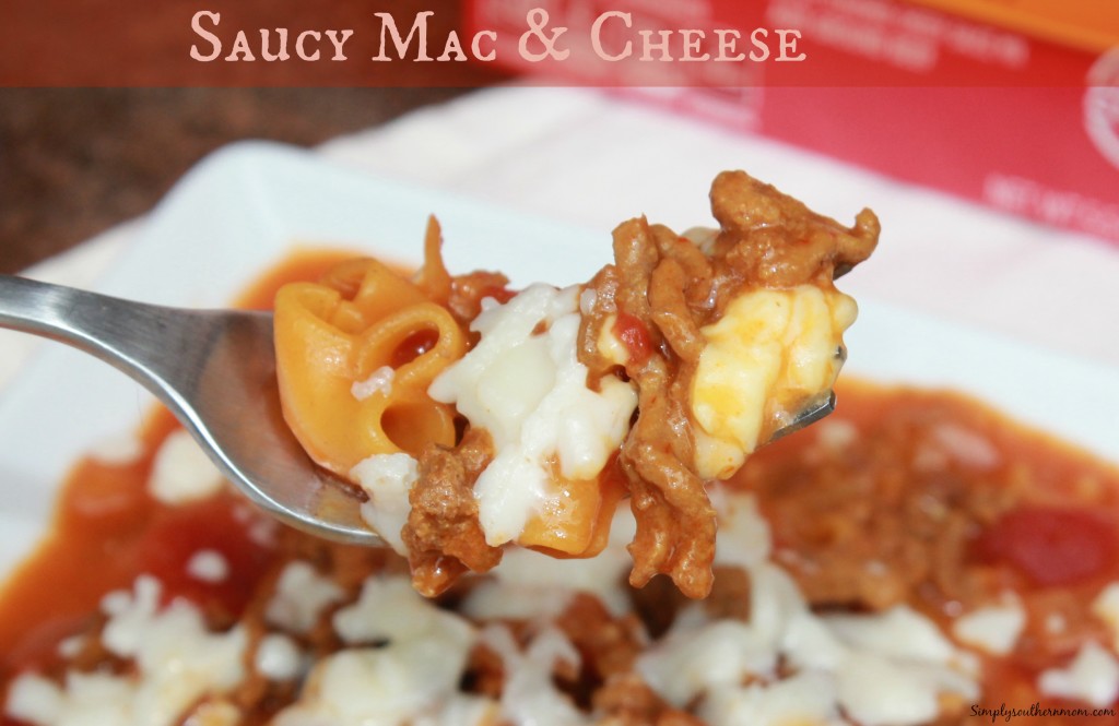 saucy mac and cheese