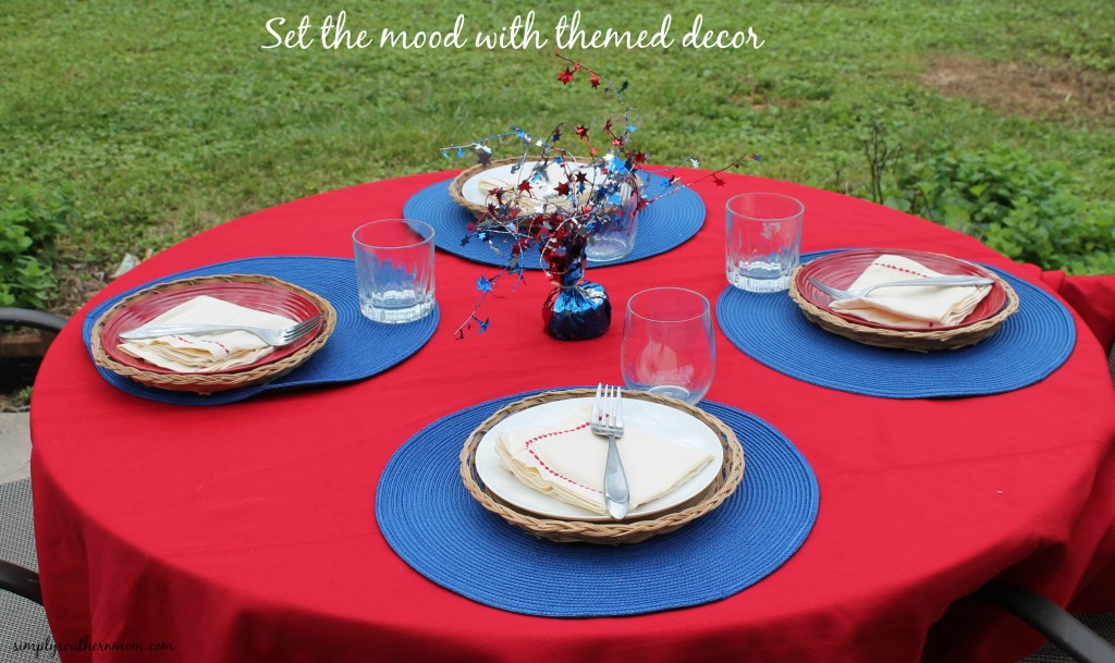 4th of July table