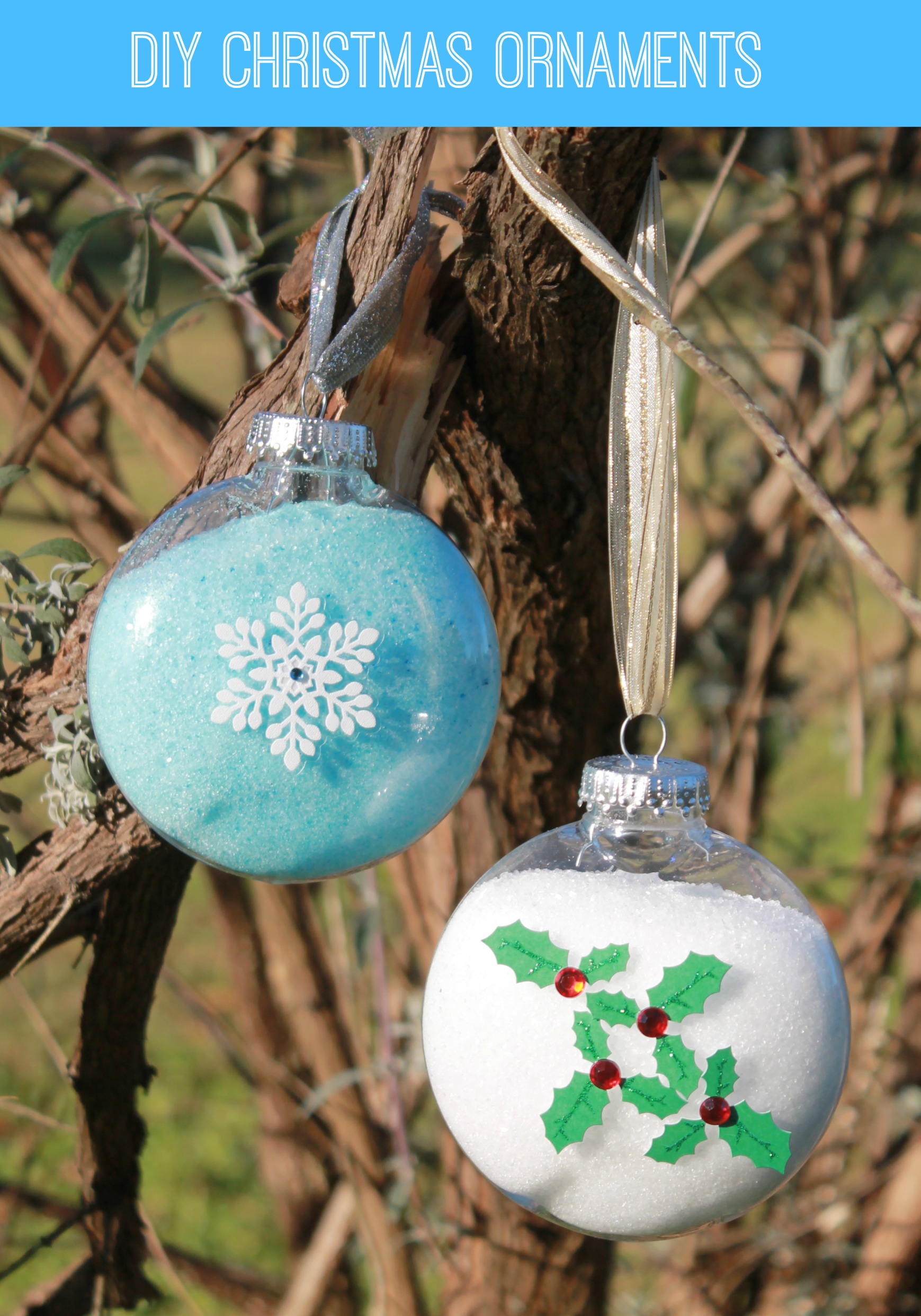 Easy DIY Snowflake Christmas Ornament Simply Southern Mom