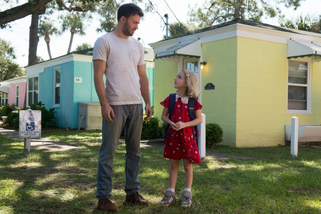 Mckenna Grace as “Mary Adler” and Chris Evans as “Frank Adler” in the film GIFTED. Photo by Wilson Webb. © 2017 Twentieth Century Fox Film Corporation All Rights Reserved.