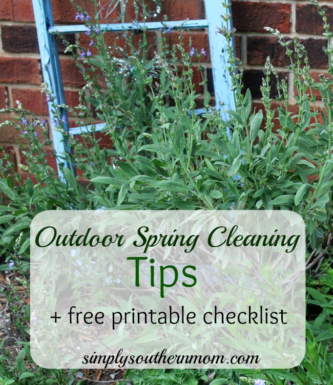 Outdoor Spring Cleaning tips