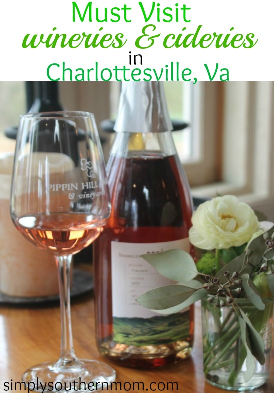 wineries and cideries in Charlottesville, Va