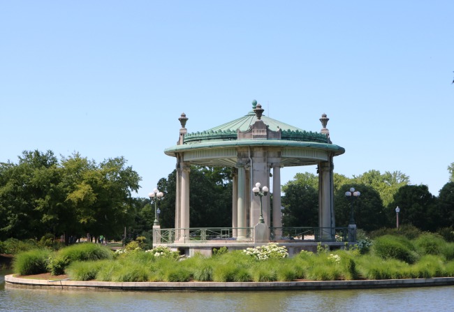 Some of the beautiful architecture located in Forest Park. 