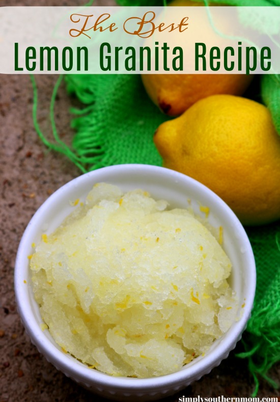 The Best Lemon Granita Recipe