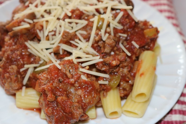 Homemade spaghetti sauce recipe