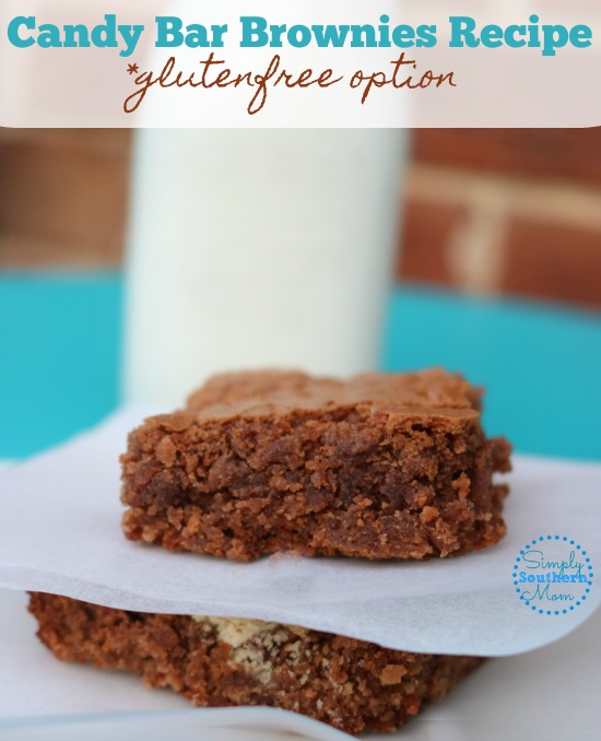 The Best Homemade Candy Bar Brownies Recipe