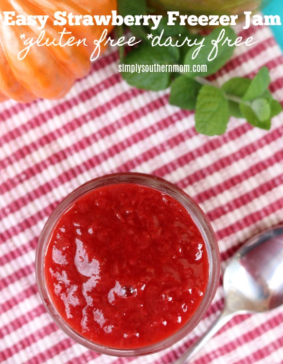 Easy Strawberry Freezer Jam Recipe – Simply Southern Mom