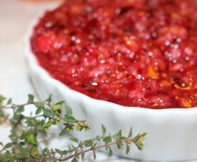 Gluten Free Cranberry Relish