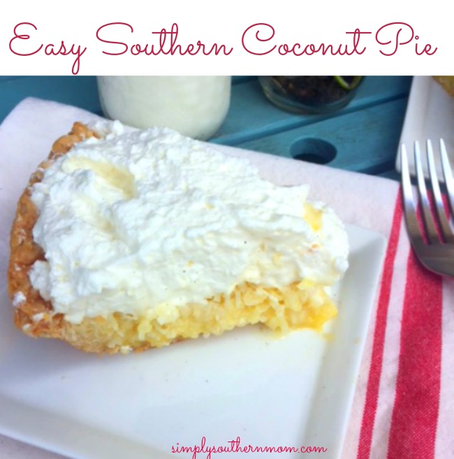 Easy Southern Coconut Pie Recipe