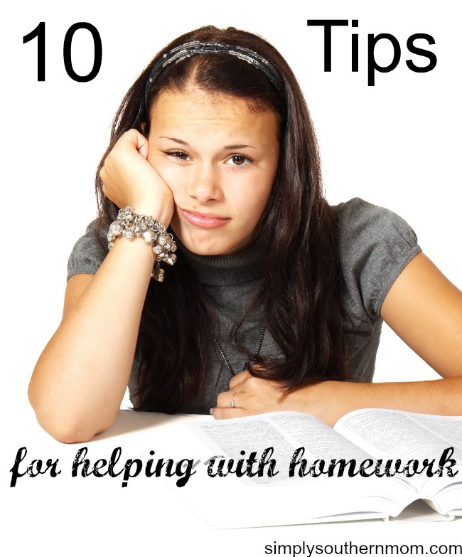 10 Tips To Help With Homework 