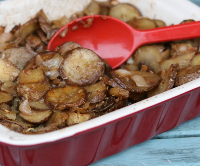 herbed potatoes and onions 