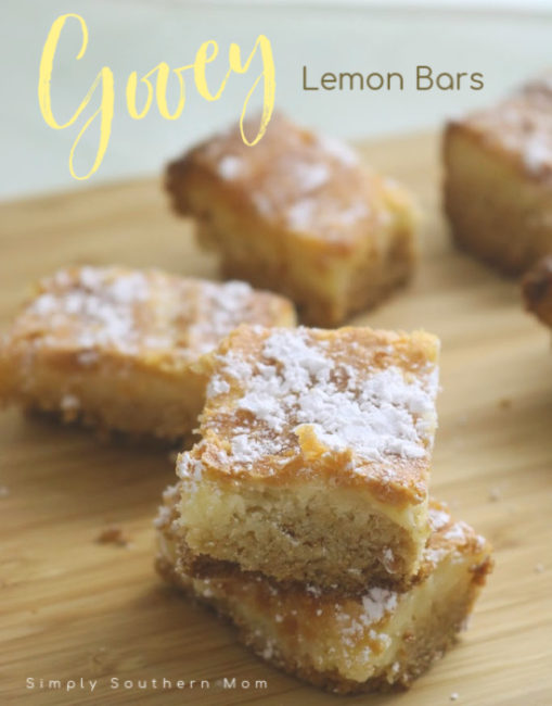 Gooey Lemon Bars Recipe 