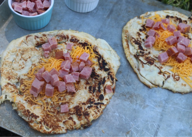 Easy Ham and Cheese Crepes 